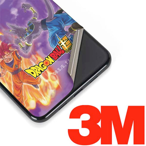Dragon Ball Super Goku vs Beerus Google Pixel 3a Skin